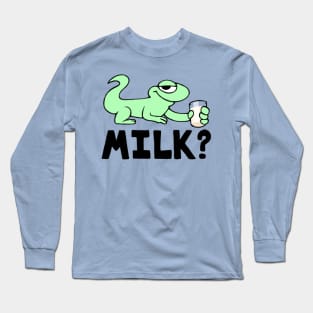 Lizard Milk (Black) Long Sleeve T-Shirt